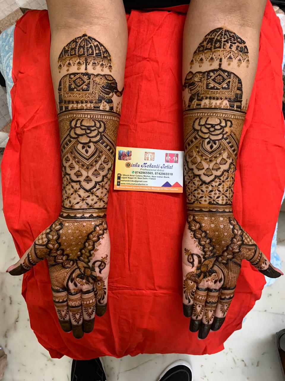 best mehandi artist in chandigarh